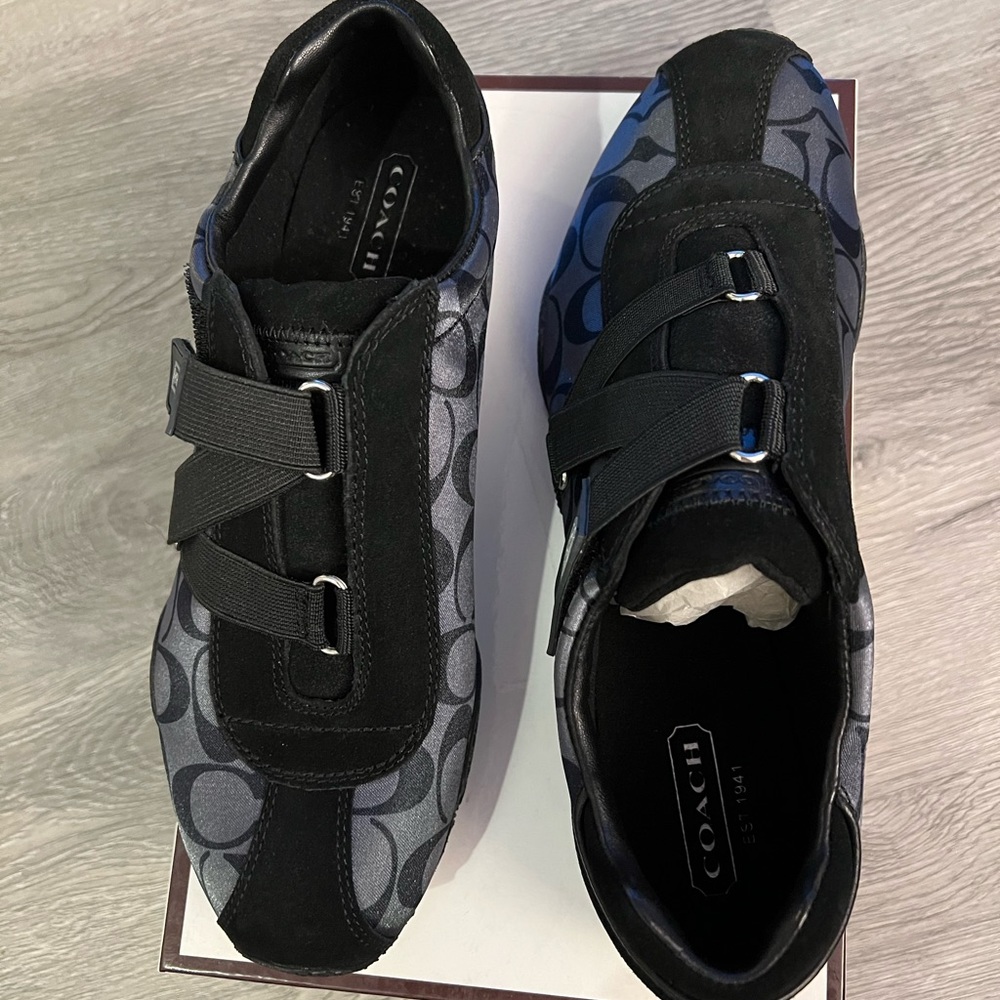 Black Coach Sneakers